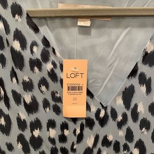 LOFT Plus Long Sleeve Dress